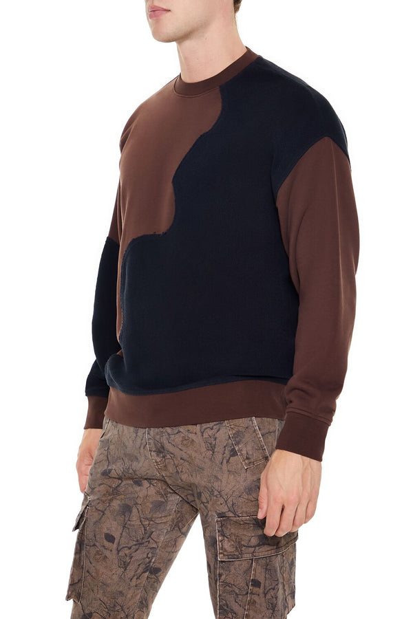 Forever 21 Colorblock Pullover Sweatshirt