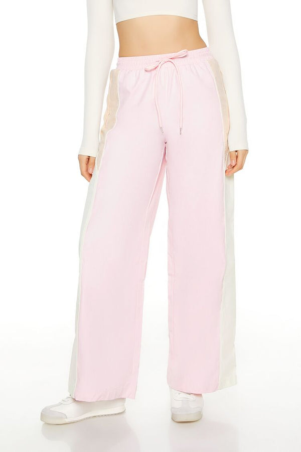 Forever 21 Colorblock Wide-Leg Pants