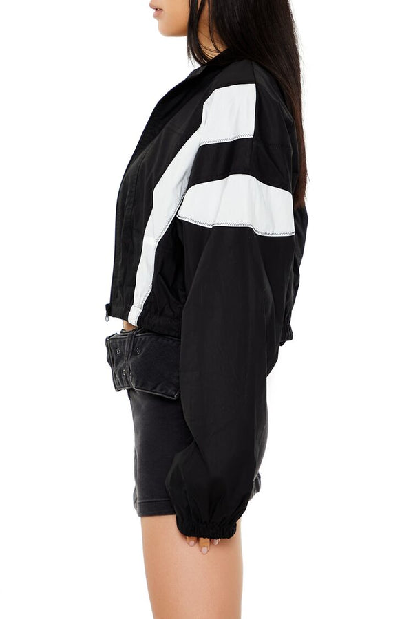 Forever 21 Colorblock Windbreaker Jacket