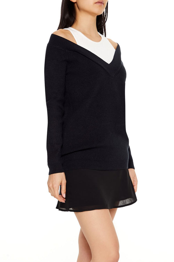 Forever 21 Combo Tank Top Sweater