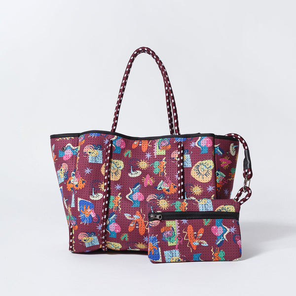 Forever 21 CONSTRUYENDO FUTUROS BURGUNDY