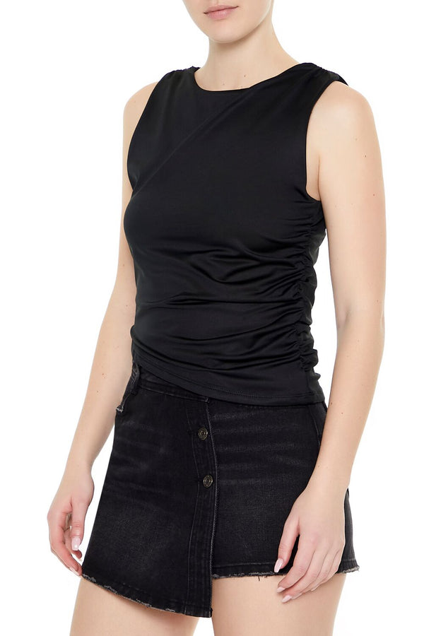 Forever 21 Contour Sculpt Asymmetrical Tank Top