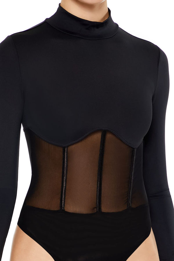Forever 21 Contour Sculpt Corset Bodysuit