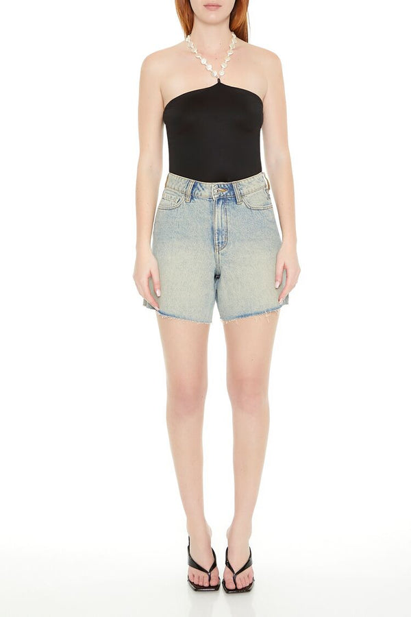 Forever 21 Contour Sculpt Faux Pearl Bodysuit