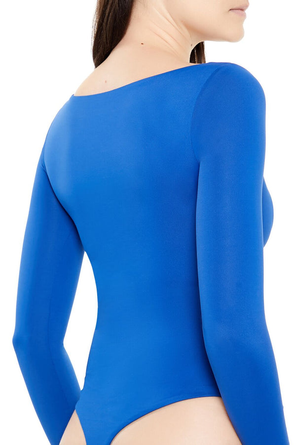 Forever 21 Contour Sculpt Long-Sleeve Bodysuit