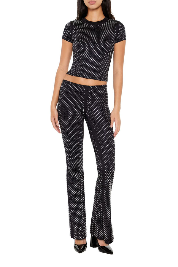forever 21 Contour Sculpt Rhinestone Pants