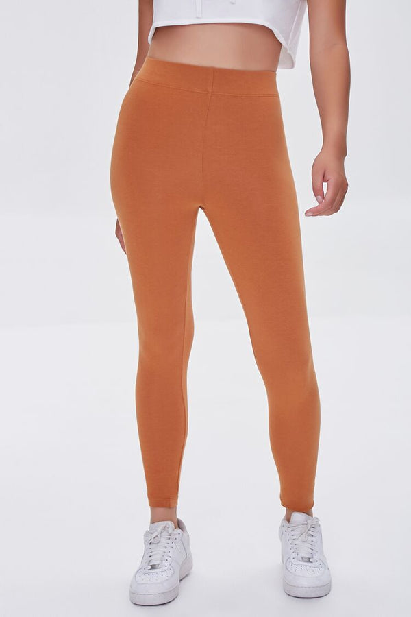 Forever 21 Cotton Basic Leggings
