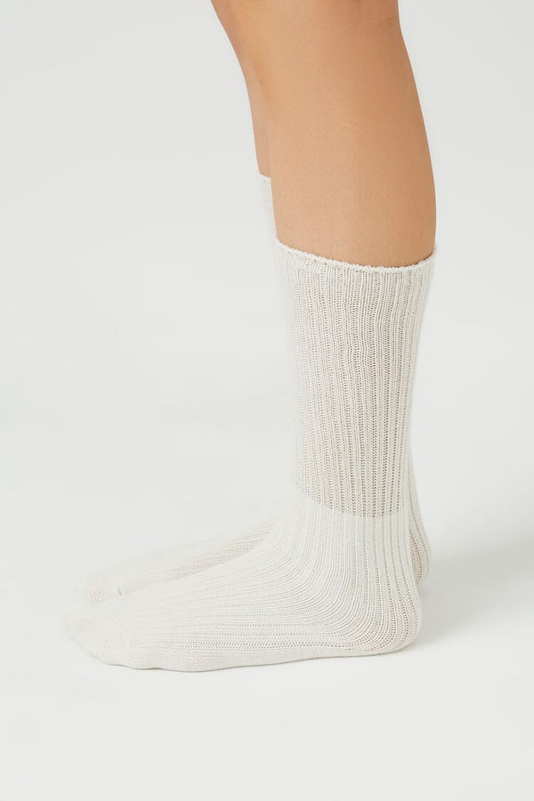 Forever 21 Cotton-Blend Crew Socks