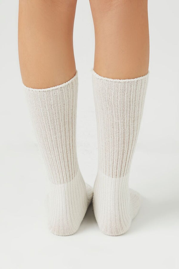 Forever 21 Cotton-Blend Crew Socks