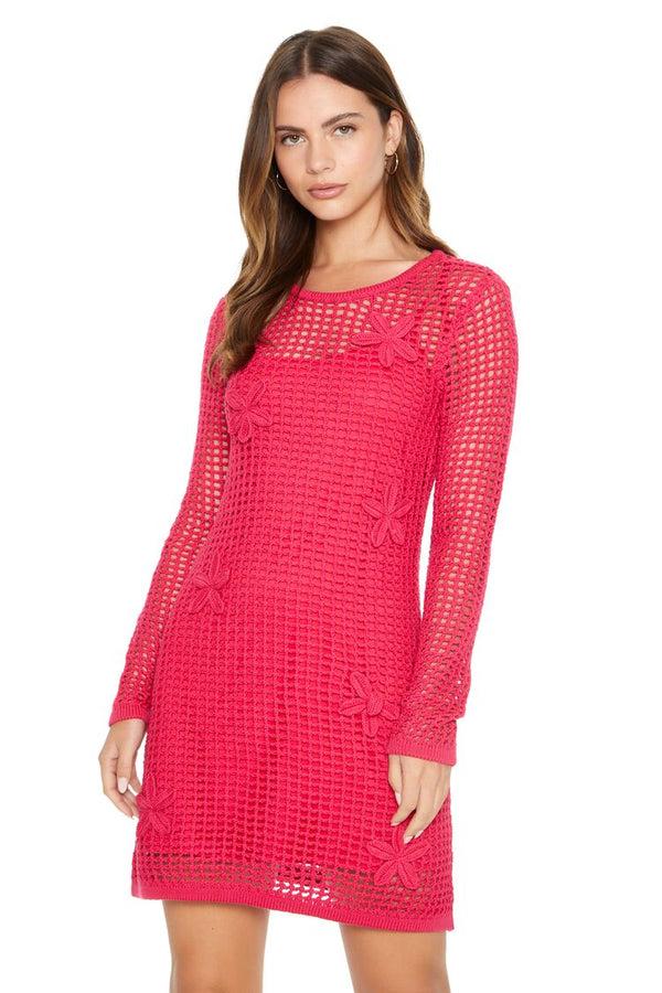 Forever 21 Crochet Flower Combo Dress