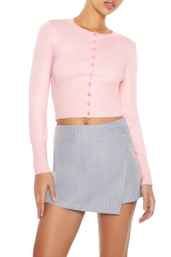 forever 21 Cropped Cardigan Sweater