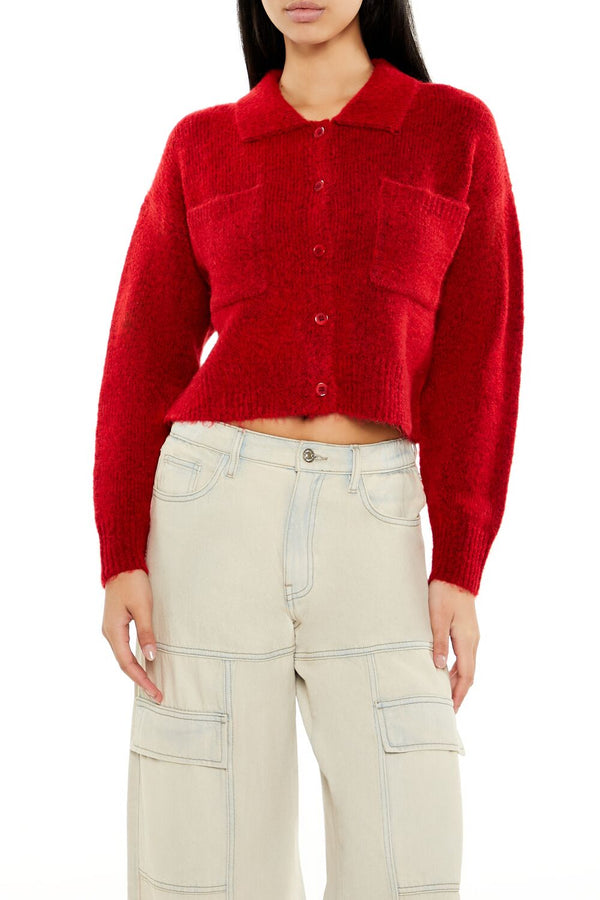 forever 21 Cropped Cardigan Sweater
