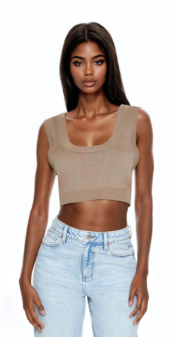 forever 21 Cropped Sweater Vest