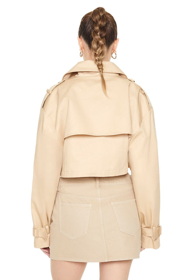 Forever 21 Cropped Trench Jacket