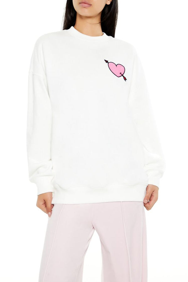 forever 21 Cupid Playing For Keeps Pullover