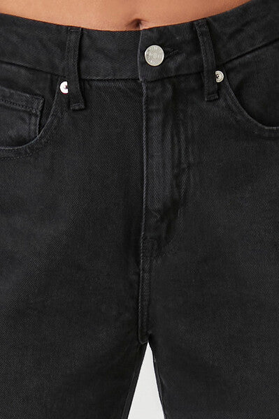 Forever 21 Curvy Mid-Rise Flare Jeans