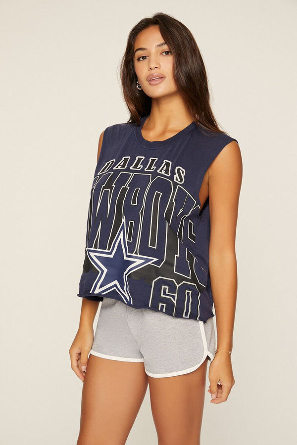 Forever 21 Dallas Cowboys Graphic Muscle Tee