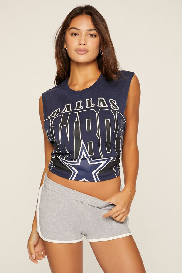 forever 21 Dallas Cowboys Graphic Muscle Tee