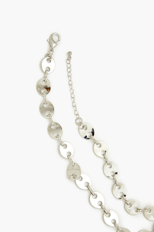 Forever 21 Disc Chain Necklace