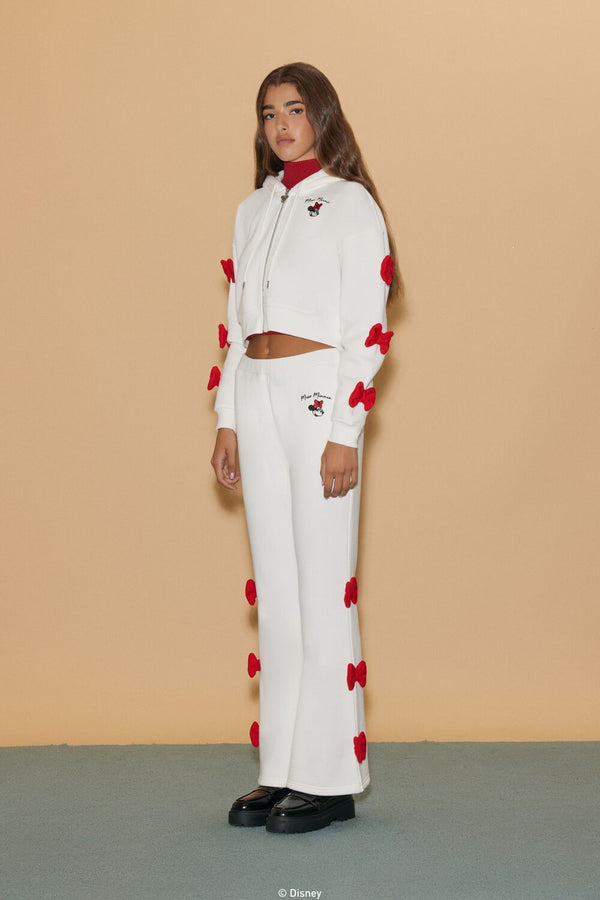 forever 21 Disney Minnie Mouse Bow Sweatpants