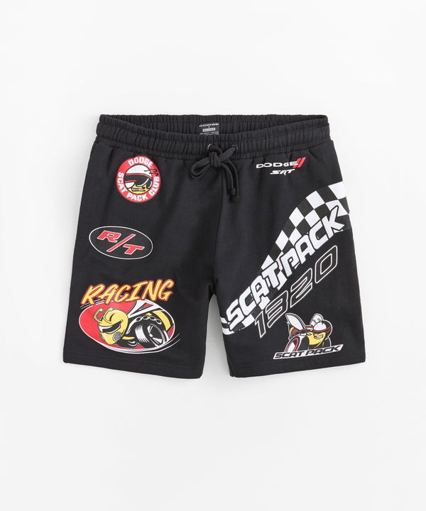 forever 21 Dodge Racing Short - Black