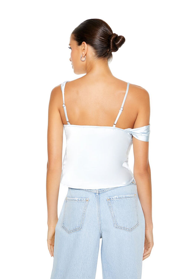 Forever 21 Draped Satin Cami