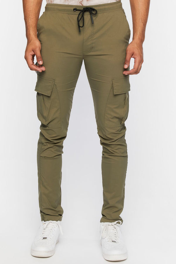 Forever 21 Drawstring Skinny Utility Pants