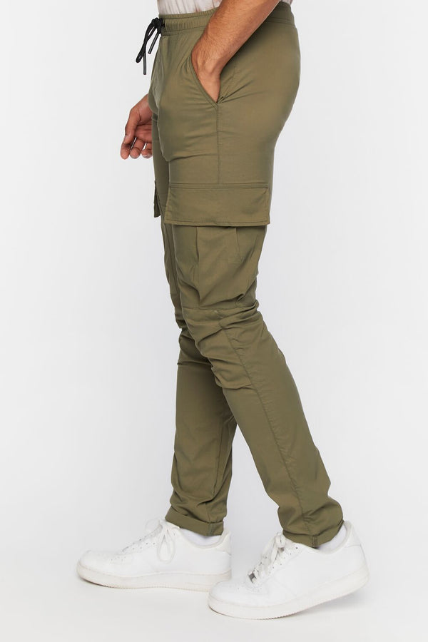 Forever 21 Drawstring Skinny Utility Pants