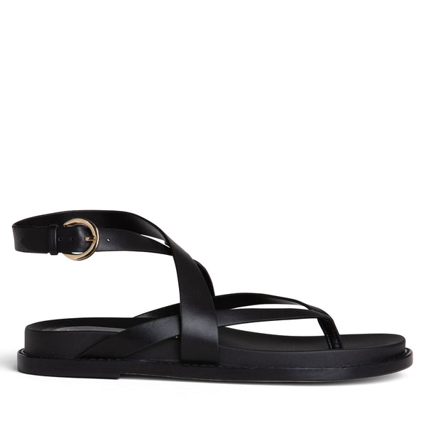 Forever 21 Elise Flat Leather Sandal