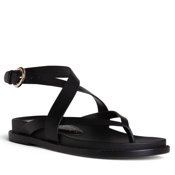 forever 21 Elise Flat Leather Sandal