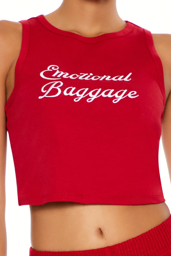Forever 21 Emotional Baggage Tank Top