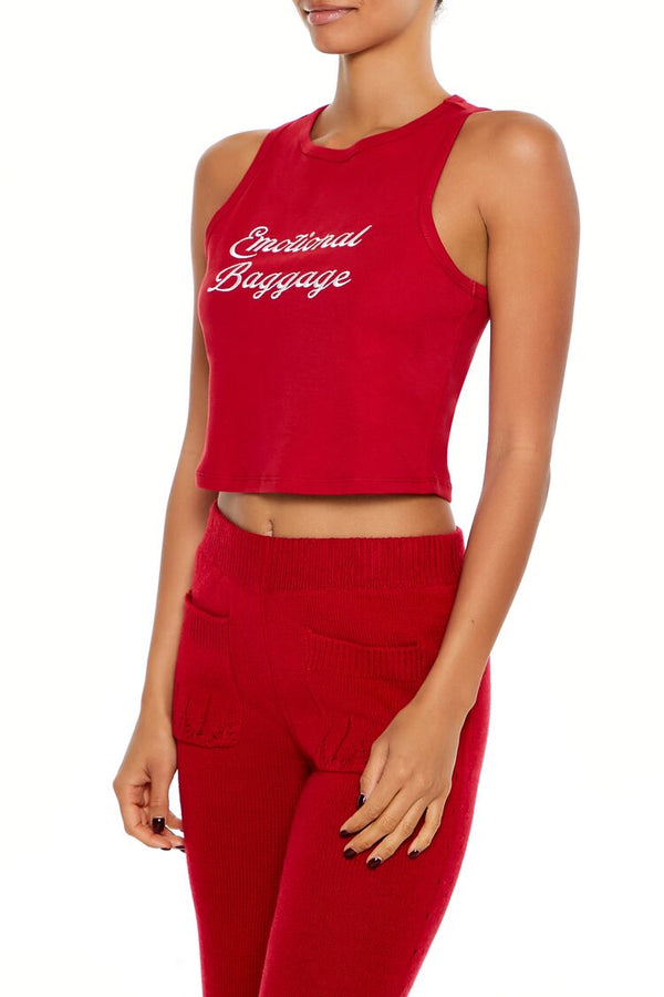 Forever 21 Emotional Baggage Tank Top
