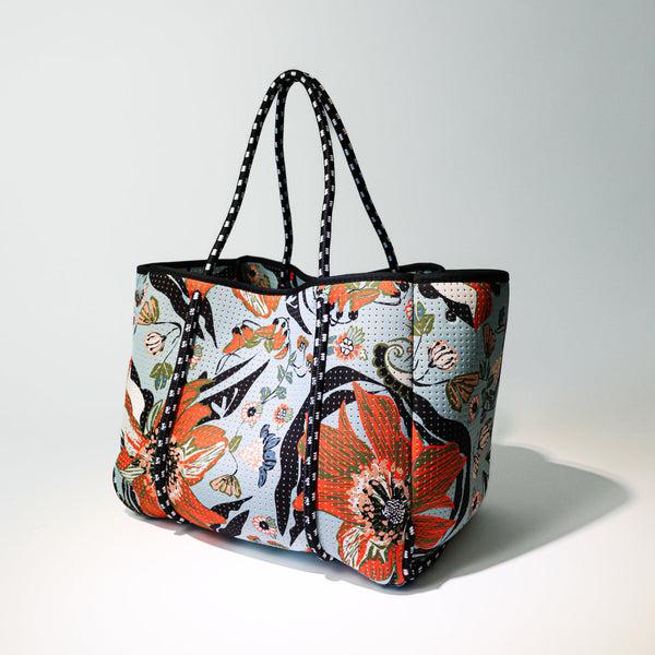 Forever 21 EVERYDAY TOTE BLOSSOM BLUE