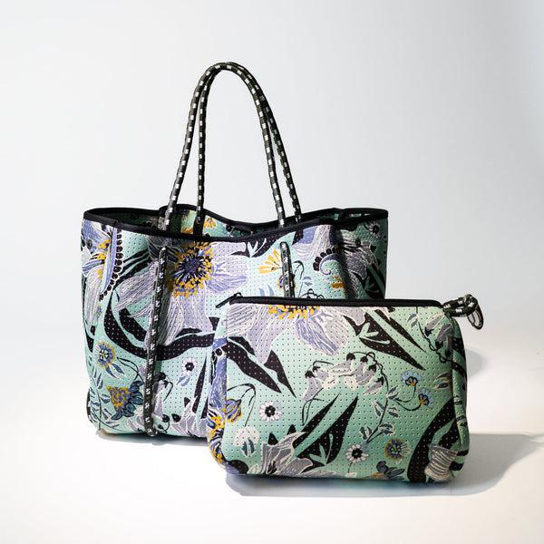 Forever 21 EVERYDAY TOTE BLOSSOM MINT