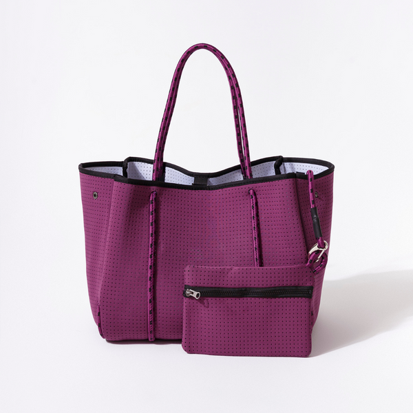 Forever 21 EVERYDAY TOTE EGGPLANT