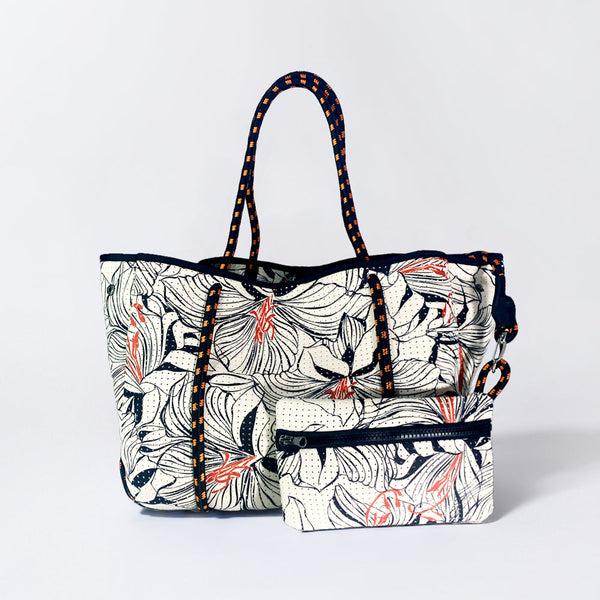 Forever 21 EVERYDAY TOTE HIBISCUS