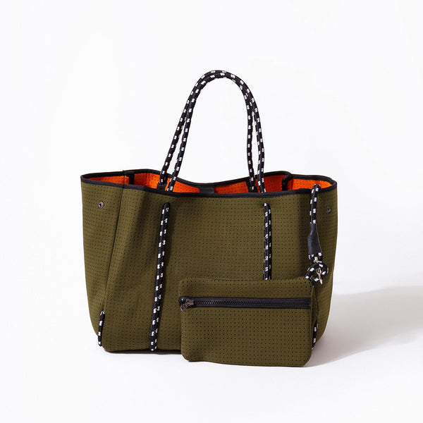 Forever 21 EVERYDAY TOTE SAFARI GREEN