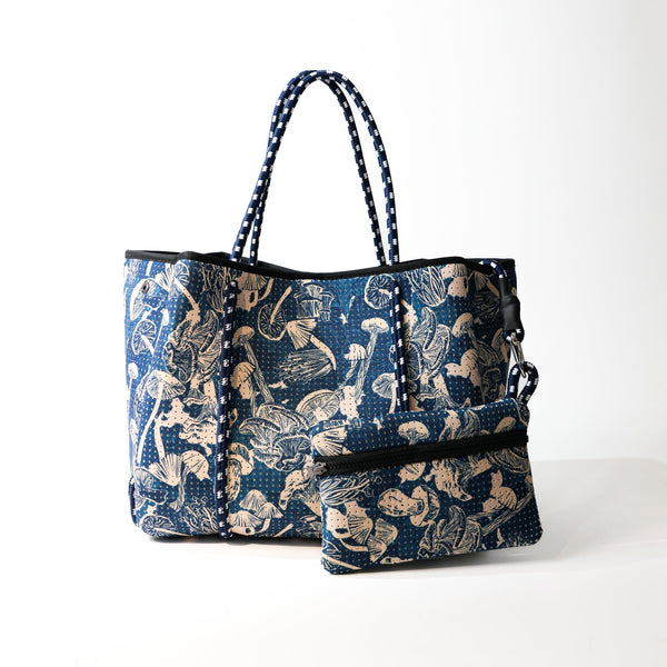 Forever 21 EVERYDAY TOTE SHROOMS TEAL