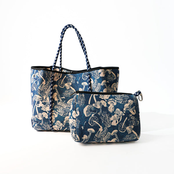 Forever 21 EVERYDAY TOTE SHROOMS TEAL