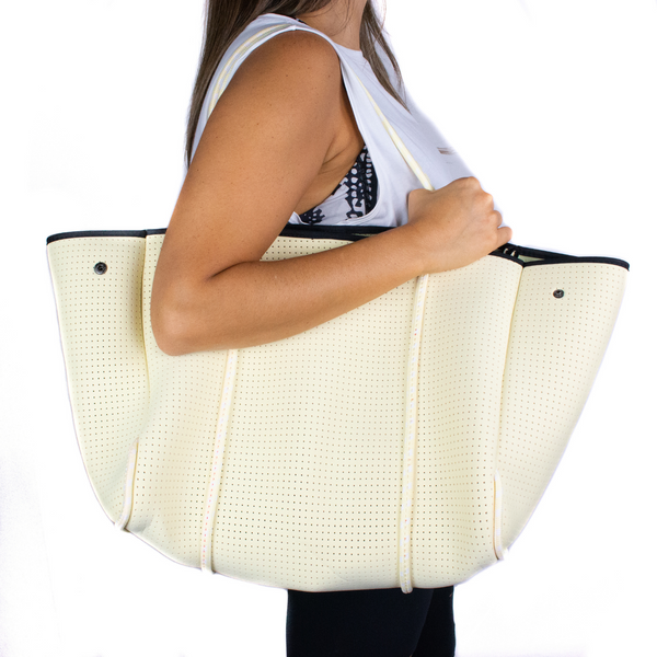 Forever 21 EVERYDAY TOTE YELLOW PASTEL