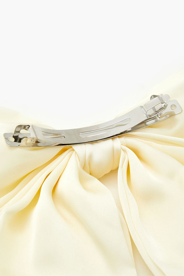 Forever 21 Faux Feather Bow Hair Barrette