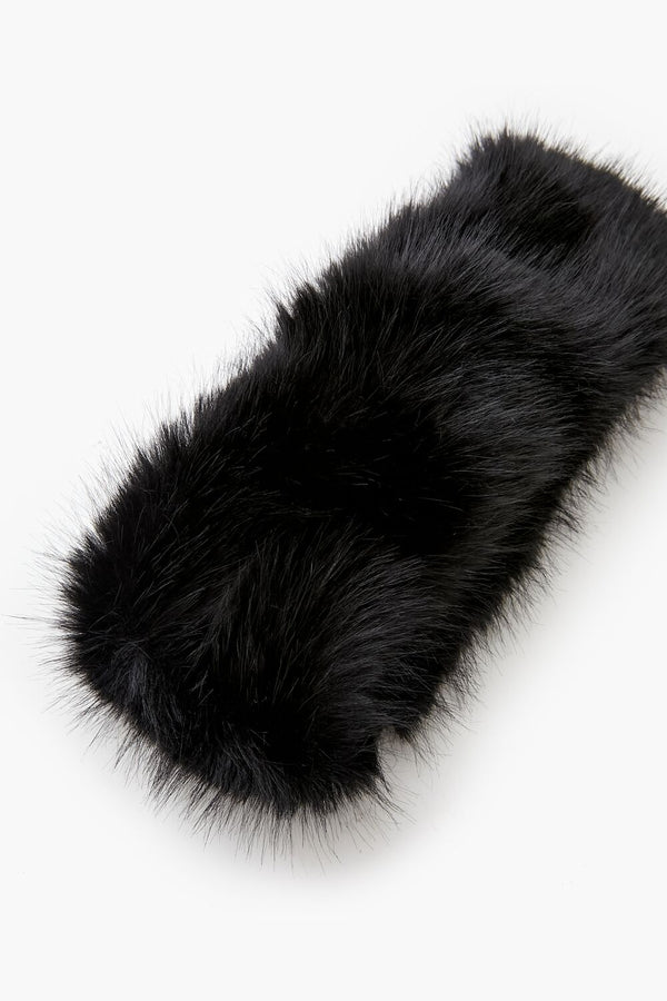 Forever 21 Faux Fur Headwrap