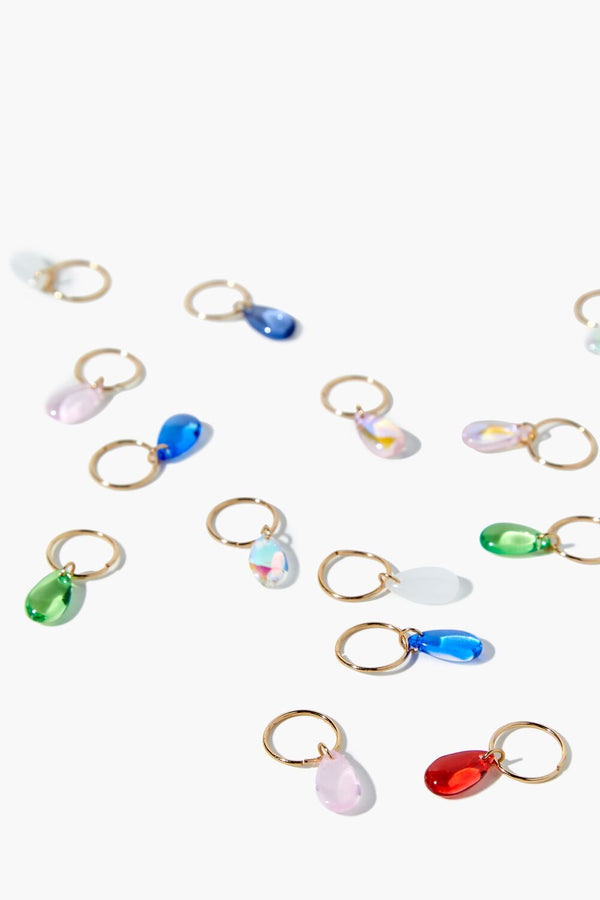 Forever 21 Faux Gem Hair Ring Set - 16 Pcs