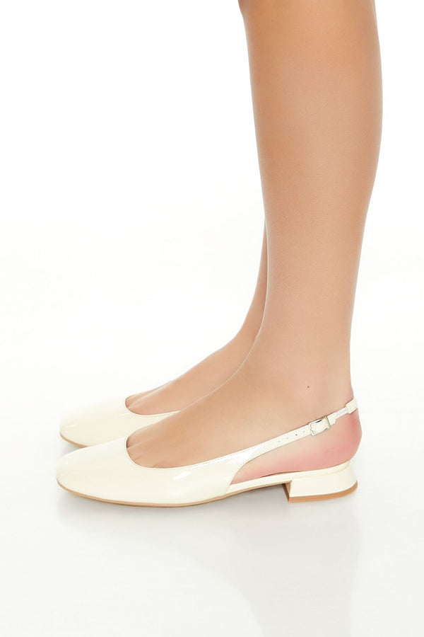 Forever 21 Faux Patent Leather Ballet Flats
