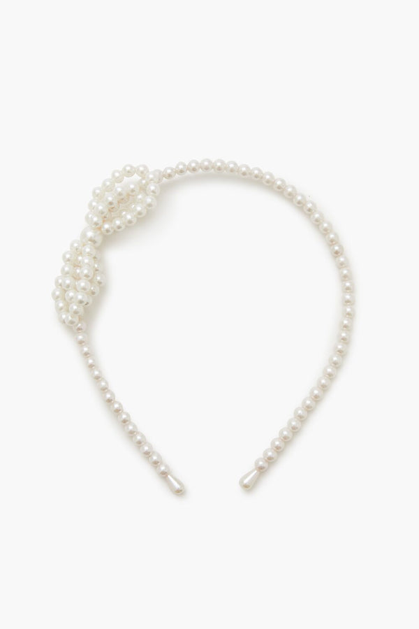 forever 21 Faux Pearl Bow Headband