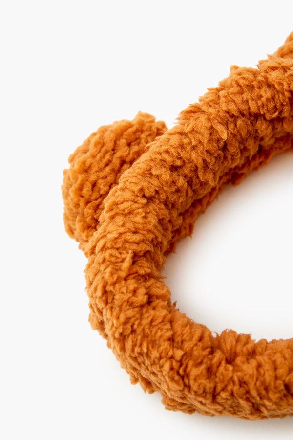 Forever 21 Faux Shearling Bear Headwrap