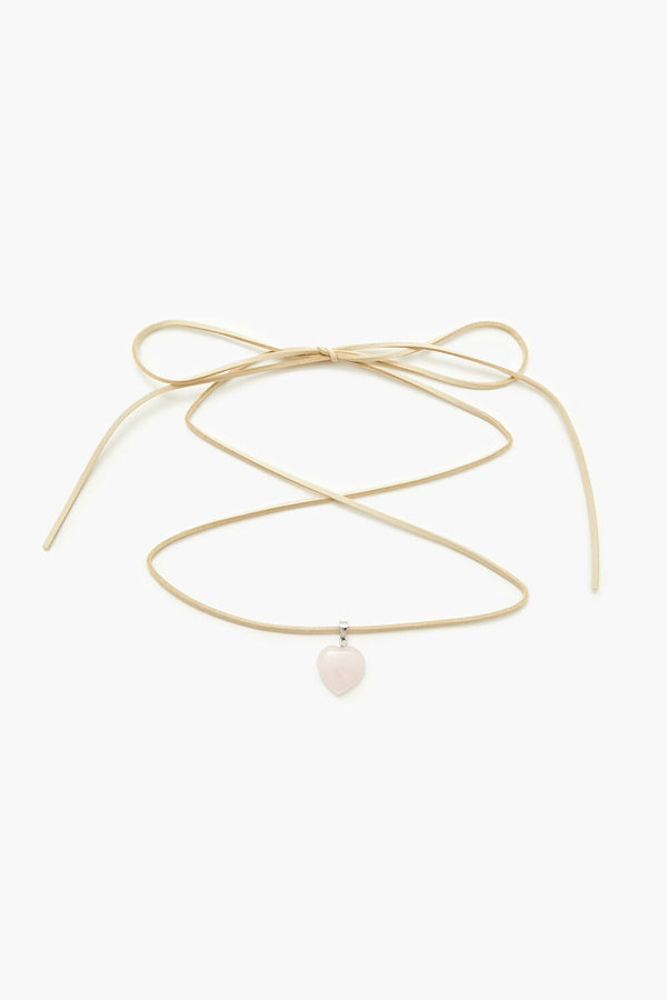 forever 21 Faux Stone Heart Choker Necklace