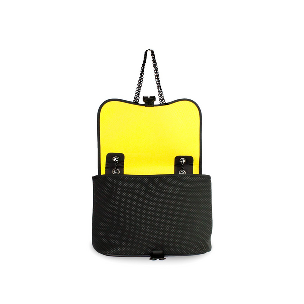 Forever 21 FLAP CROSSBODY BLACK