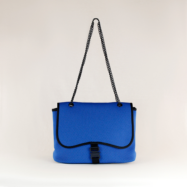 forever 21 FLAP CROSSBODY ROYAL BLUE