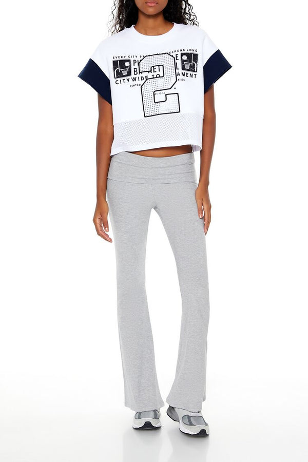 Forever 21 Fleece 2 Graphic Cropped Tee